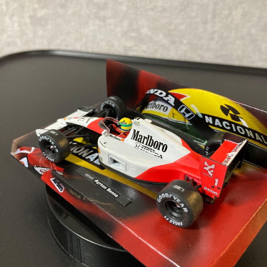 F1 マクラーレンMP4/6 アイルトンセナ ケースは ミニチャンプス