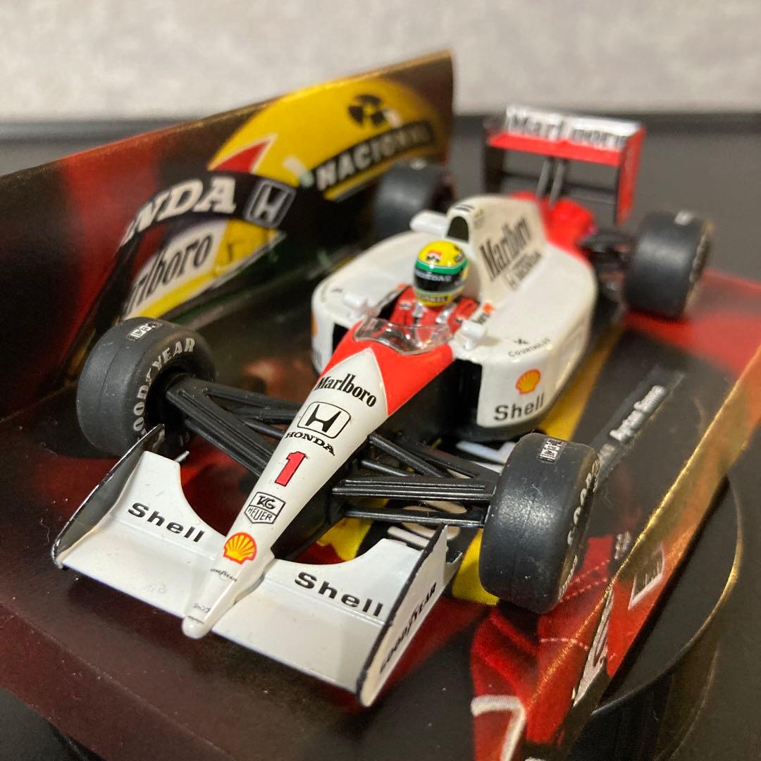 F1 マクラーレンMP4/6 アイルトンセナ ケースは ミニチャンプス