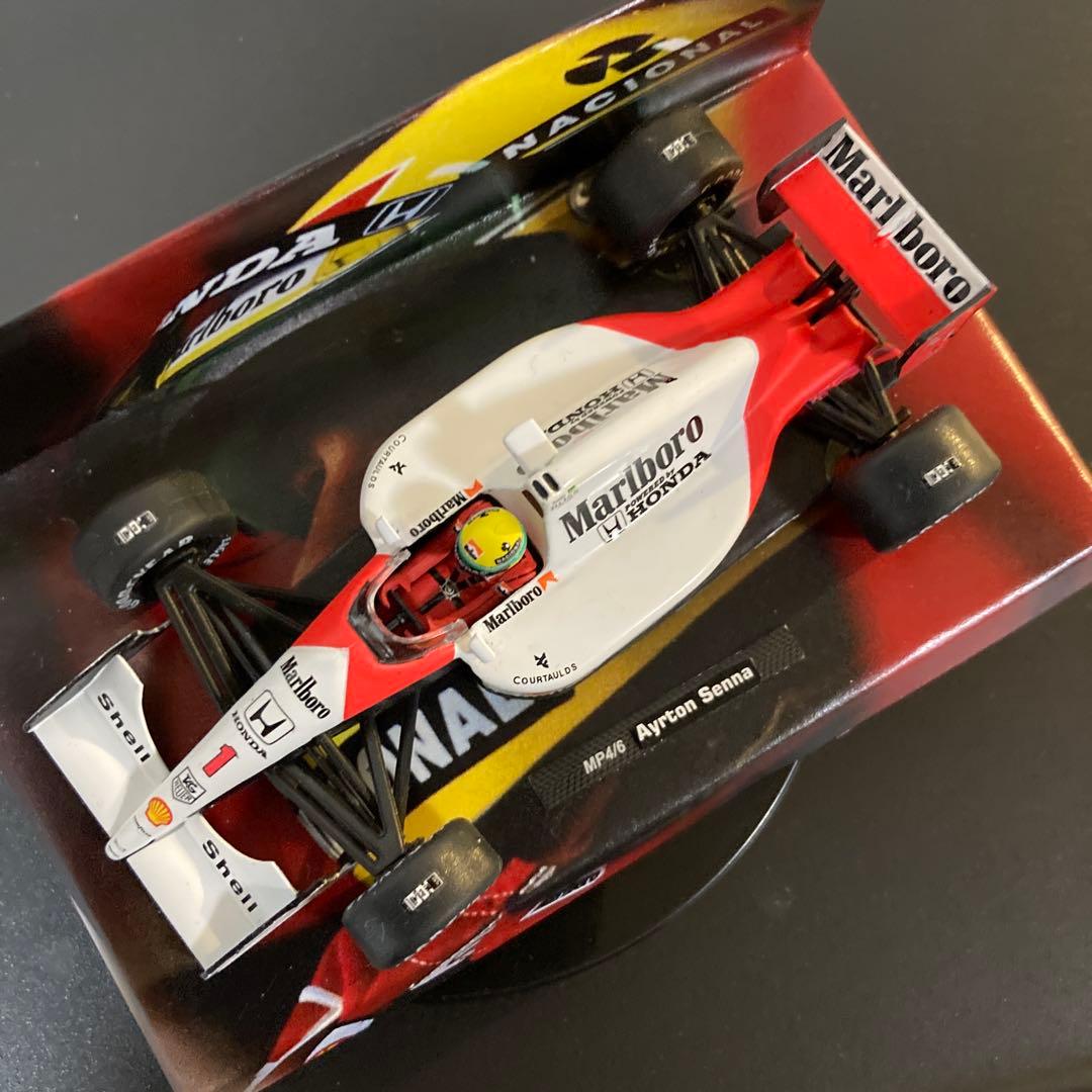 F1 マクラーレンMP4/6 アイルトンセナ ケースは ミニチャンプス