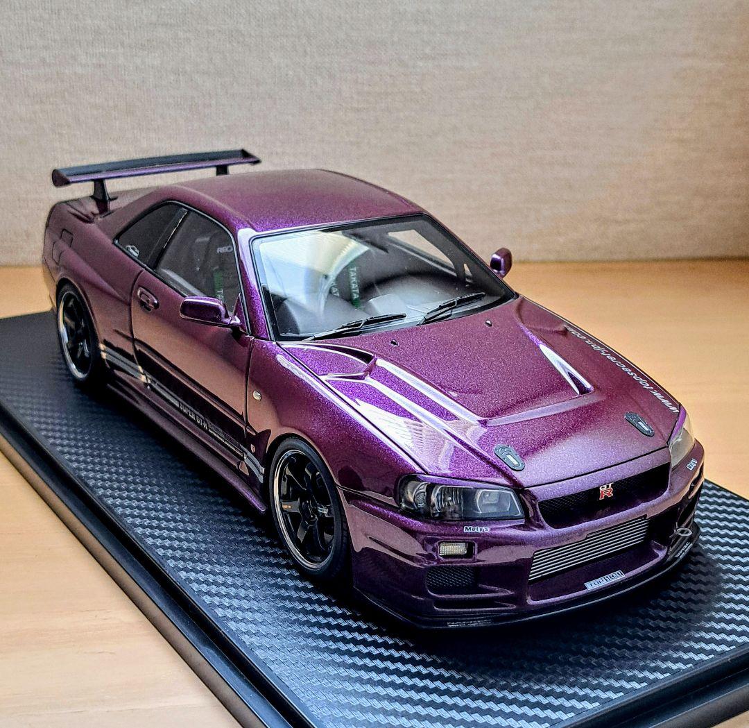 イグニッションモデル 1/18 TOP SECRET GT-R (BNR34)