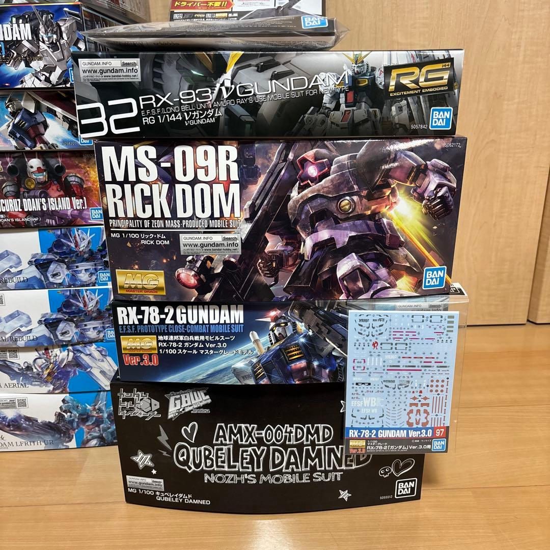 ガンプラセット HGMG 各種モデル