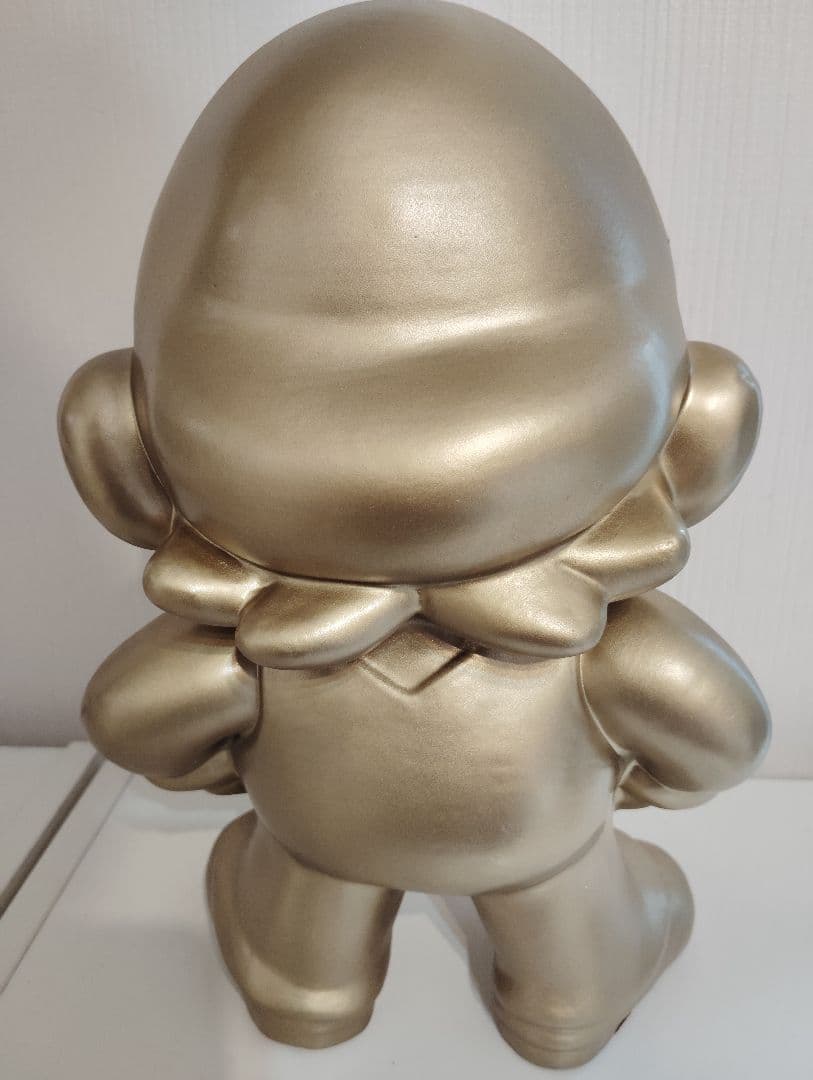 【非売品】任天堂 店頭ディスプレイ 黃金のマリオ像 ゴールドスーパーマリオ レア