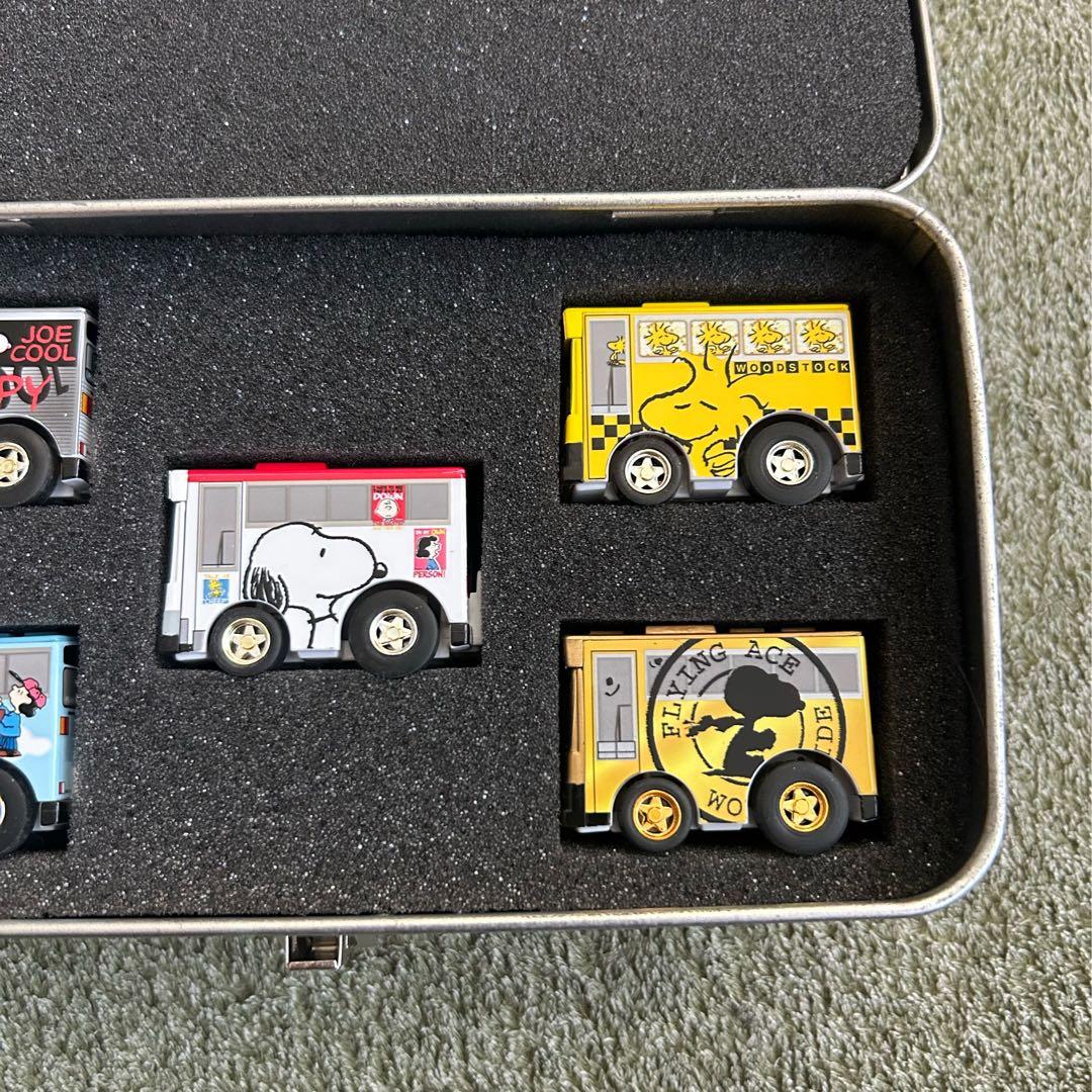 SNOOPY スヌーピー チョロQ 3缶セットタカラピーナッツコレクション限定品