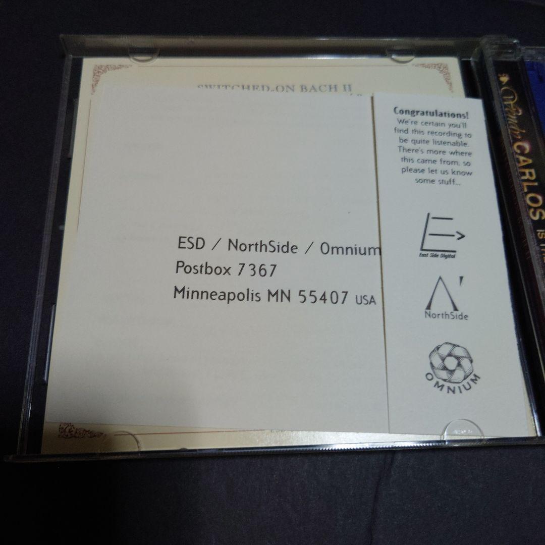 Wendy Carlos SwitchedOnBachII スウィッチオンバッハ