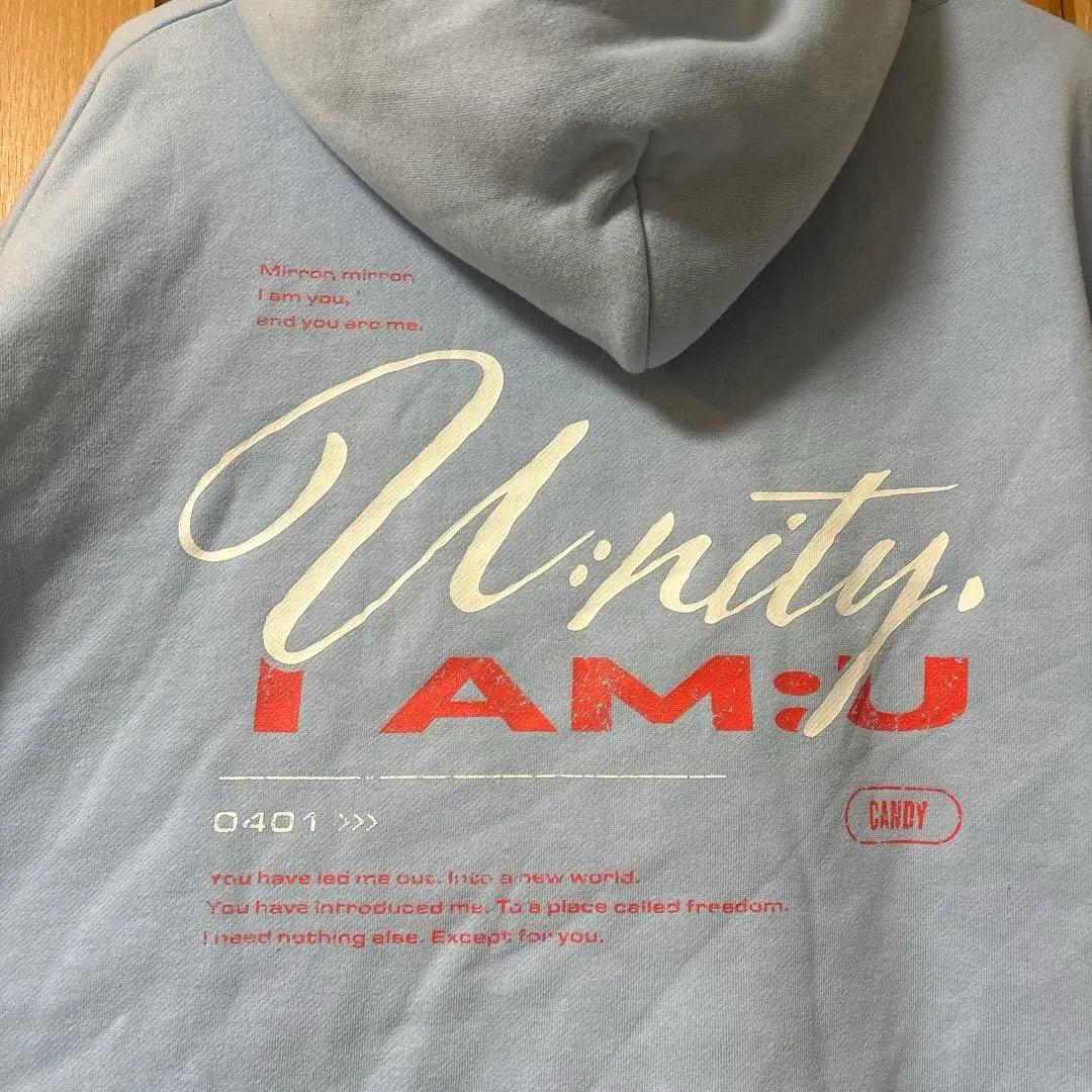 中島健人FC限定Hoodie【light blue】small パーカー
