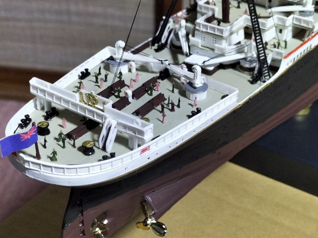 1／3５０タイタニック号完成品