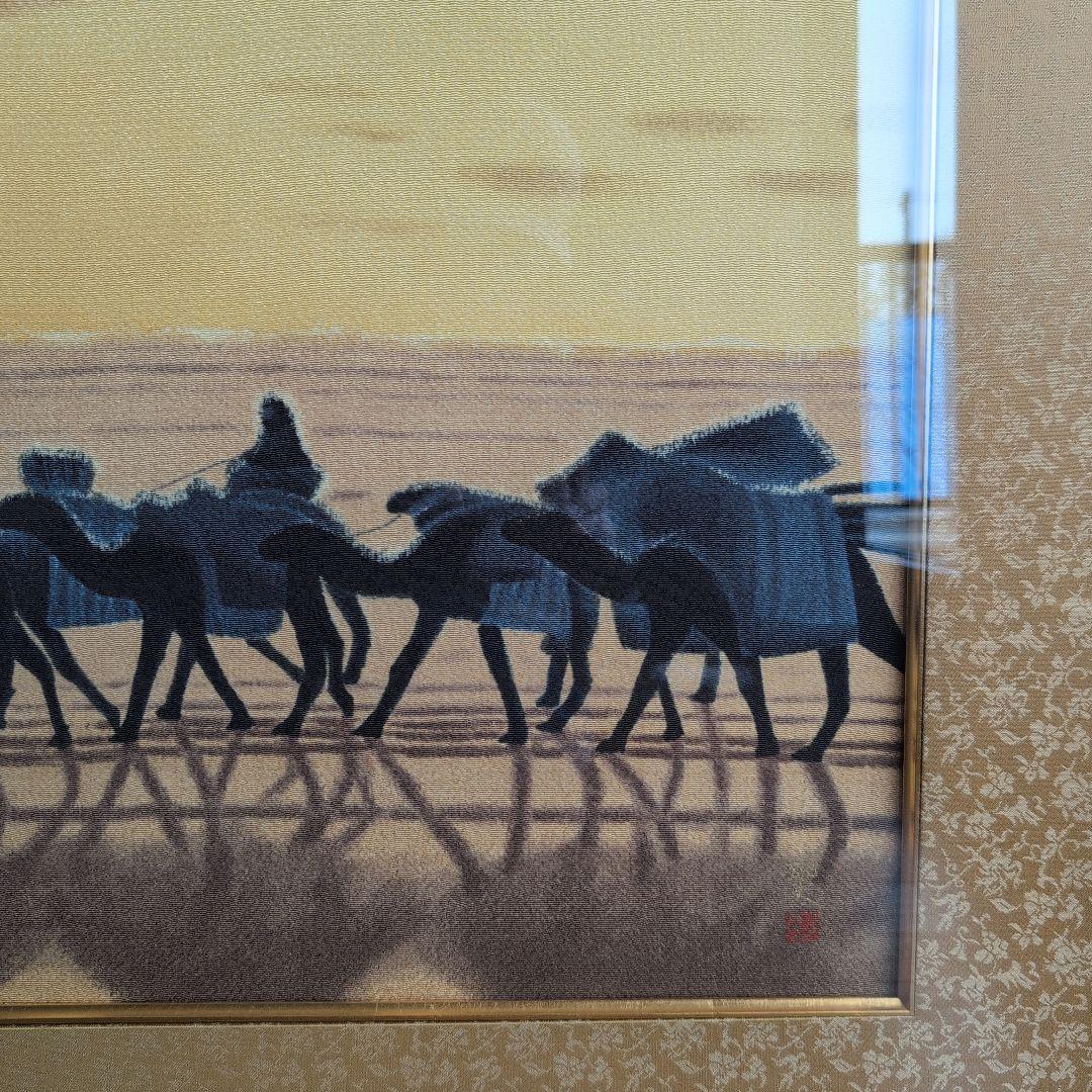 山田勝夫作 キャメルの風景 絵画