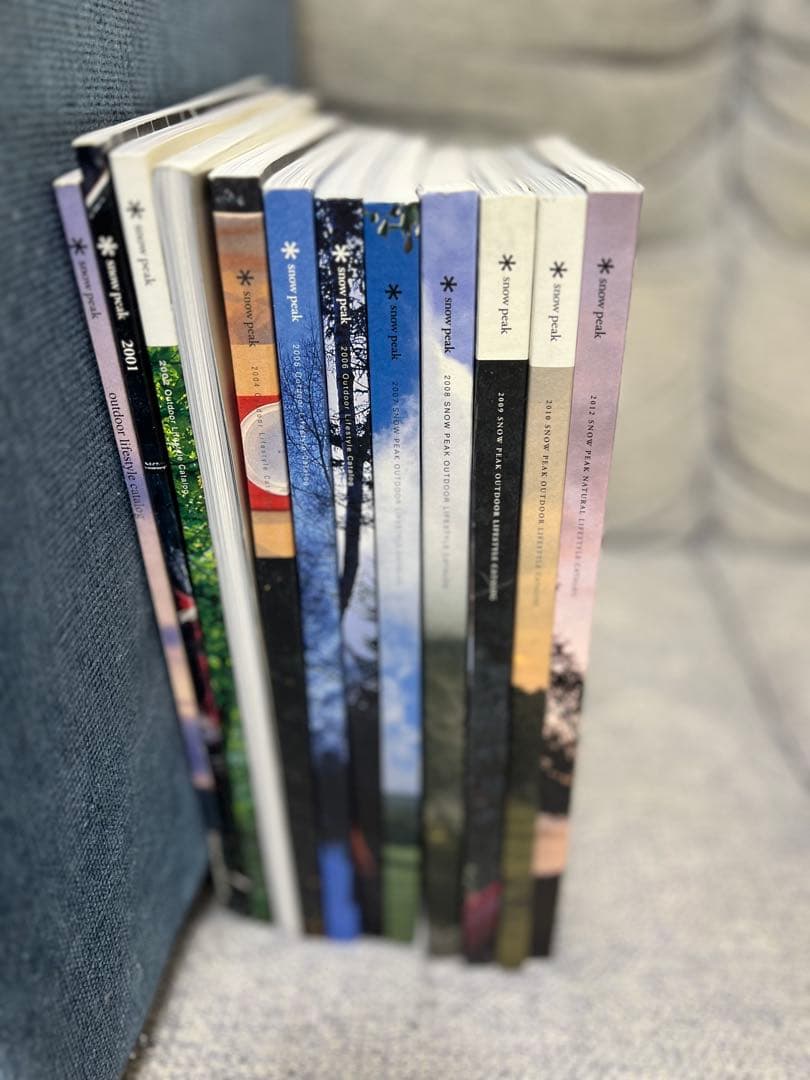 【スノーピークpeakカタログ　2000〜2012 12冊】