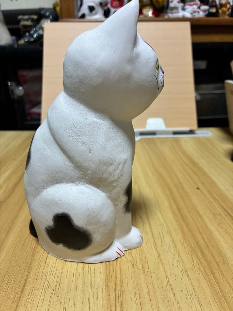 伏見人形　招き猫