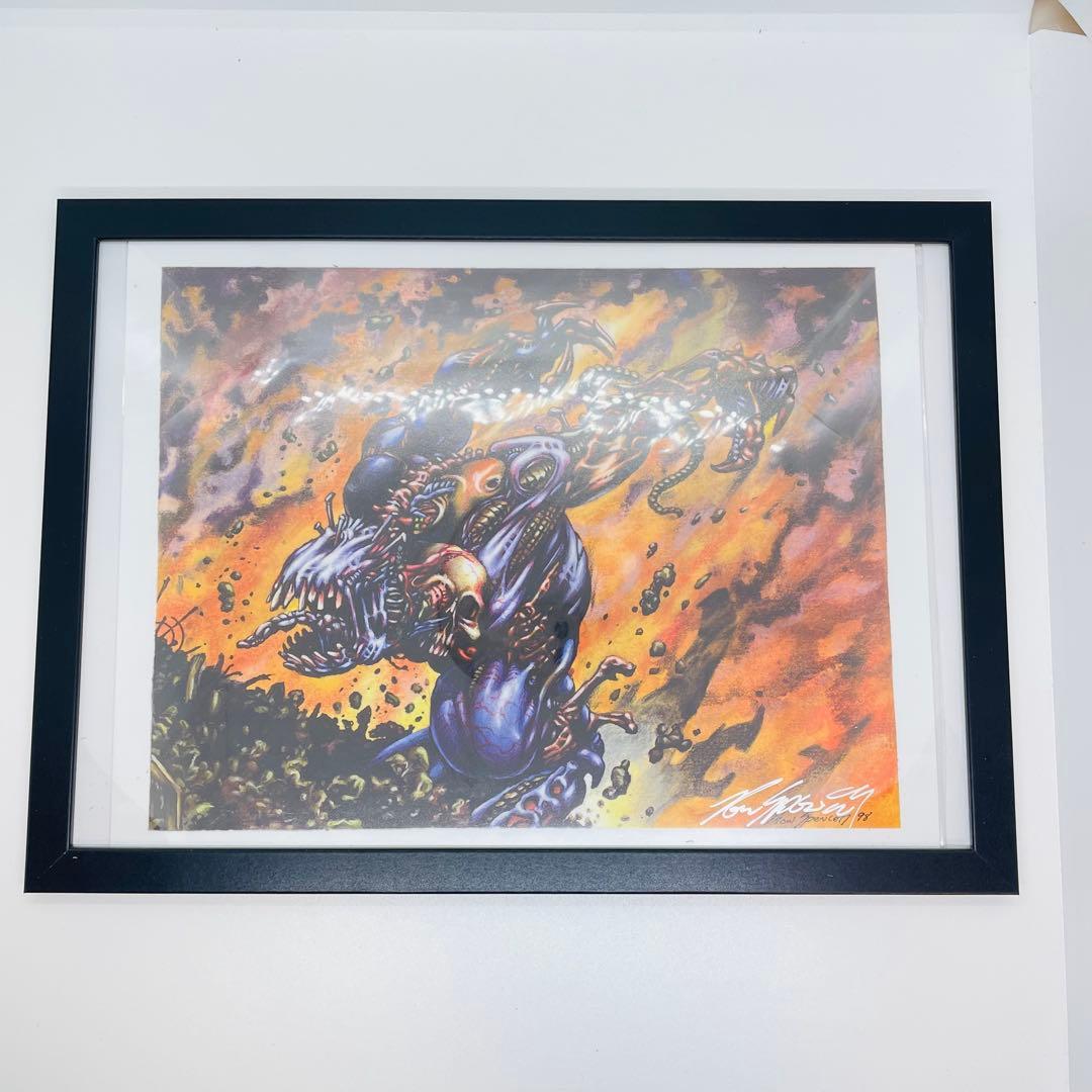 希少サイン入り MTG ヨーグモスの意志 アートプリント Ron Spencer