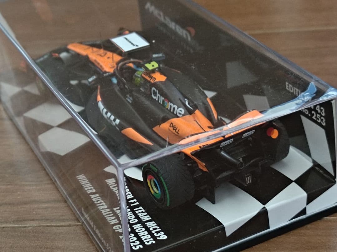 ミニカー McLaren F1 Team MCL39 Lando Norris 2025