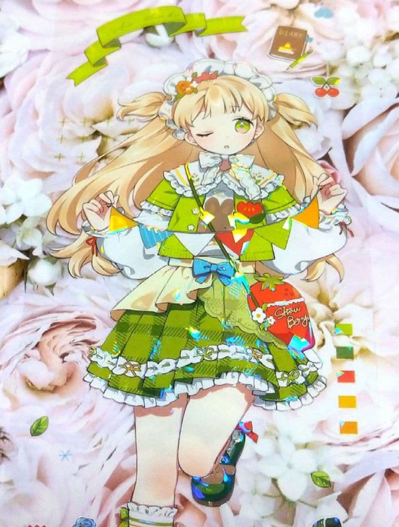 ✩のこり２✩J358＃青苹果(贝壳光)浮光切り売り海外人物マステ女の子