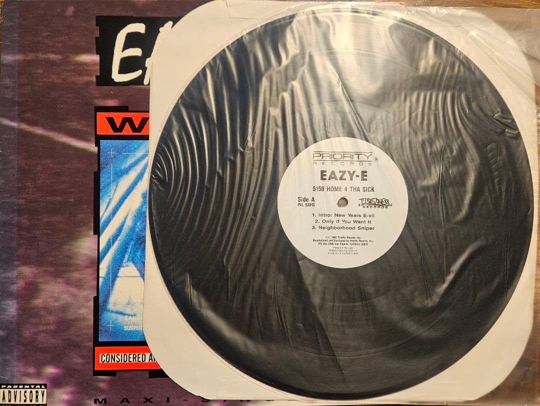 洋楽 EAZY-E 5150  4 THA SICK G-RAP N.W.A