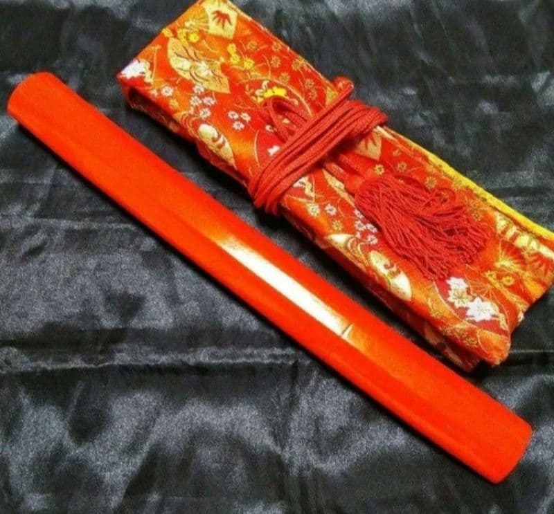 短刀 模造刀 赤鞘 模擬刀 インテリア 美術品ラスト１本