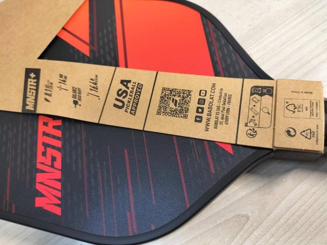 新品　バボラ Babolat ピックルボールパドル MNSTR＋ ラケット