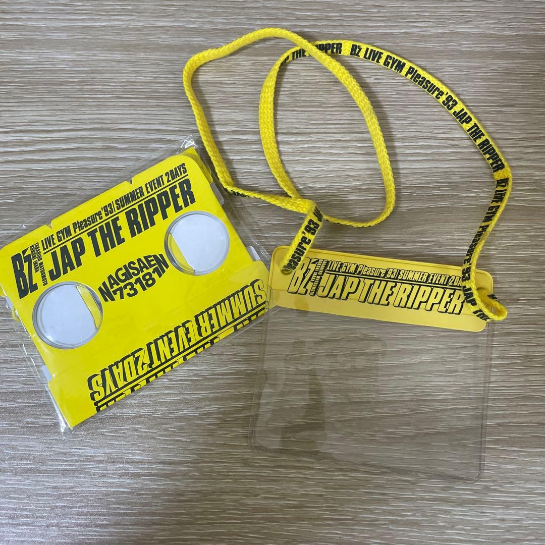 B'z JAP THE RIPPER 観戦キット　ミサンガ　ステッカー　セット