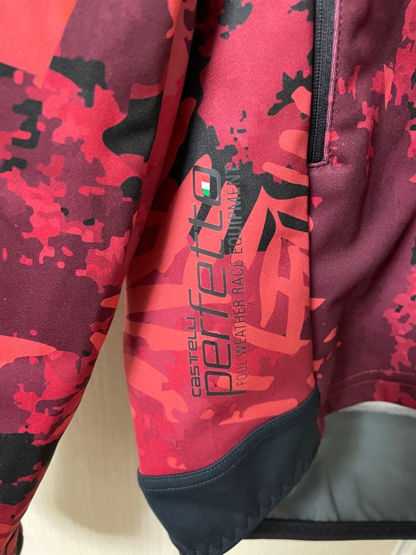 CASTELLI カステリ 長袖ジャージ PERFETTO ROS Lサイズ