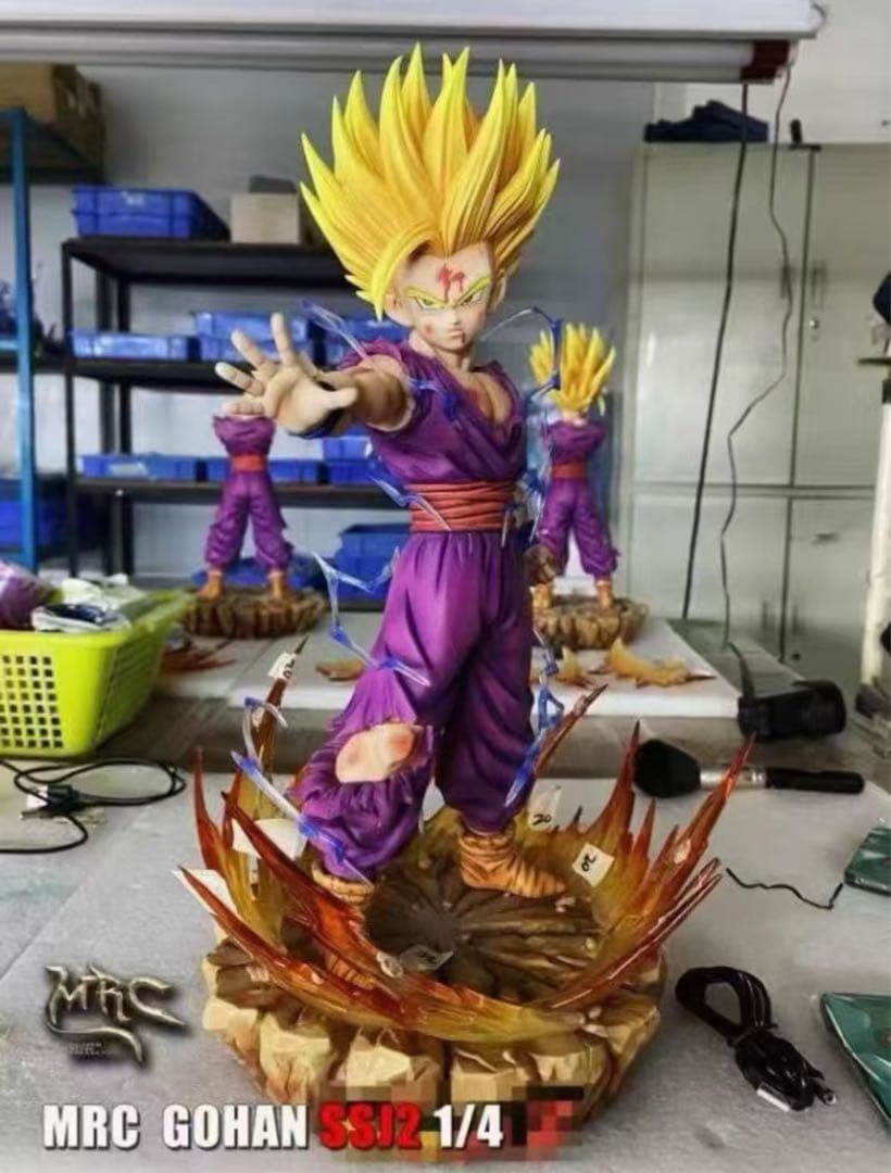 ドラゴンボール 孫 悟飯 ガレージキット ガレキ スタチュー①③