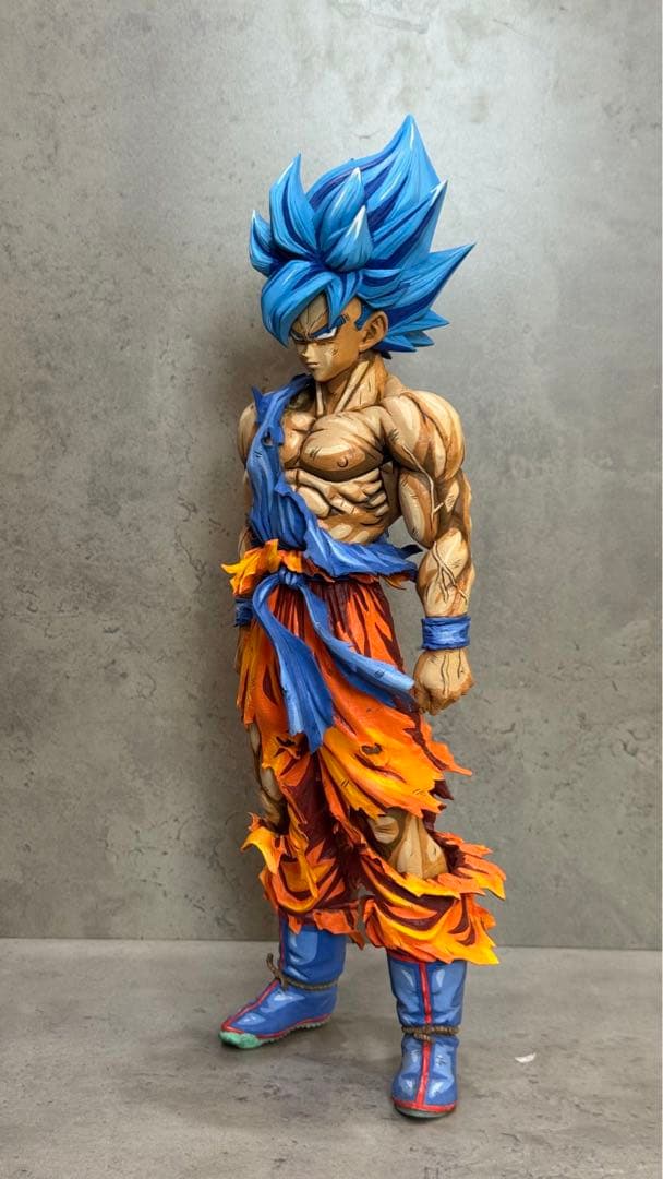 ドラゴンボール ベジータと孫悟空フィギュア 2体セット青