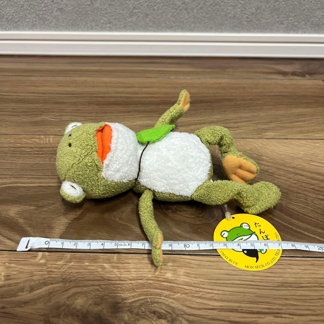 モンスイユ　たんぽぽ　リュック　ライトグリーン　レア　カエル　蛙　ぬいぐるみ