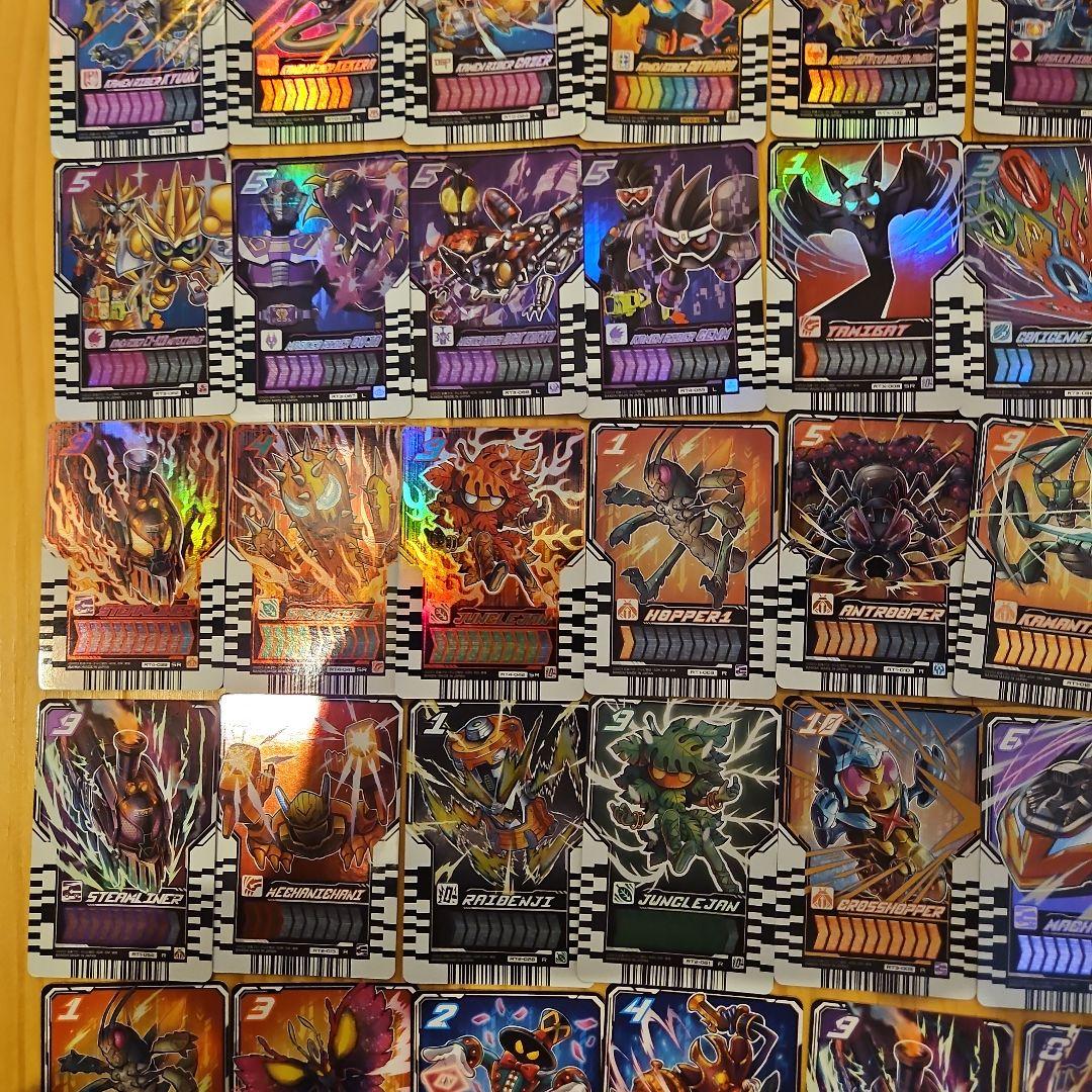 まとめ売り 100枚 ダブリなし仮面ライダーガッチャード　ライドケミートレカ