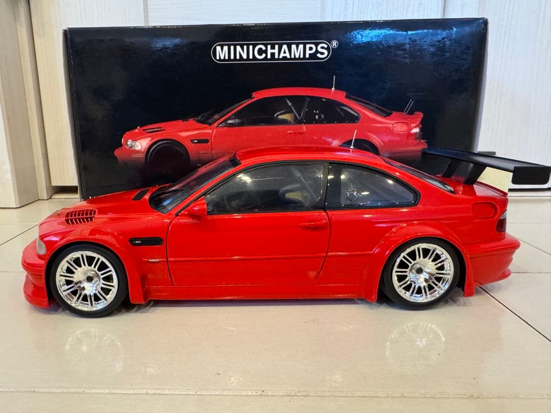  M3 GTR Street E46ミニカー ミニチャンプス PMA 18