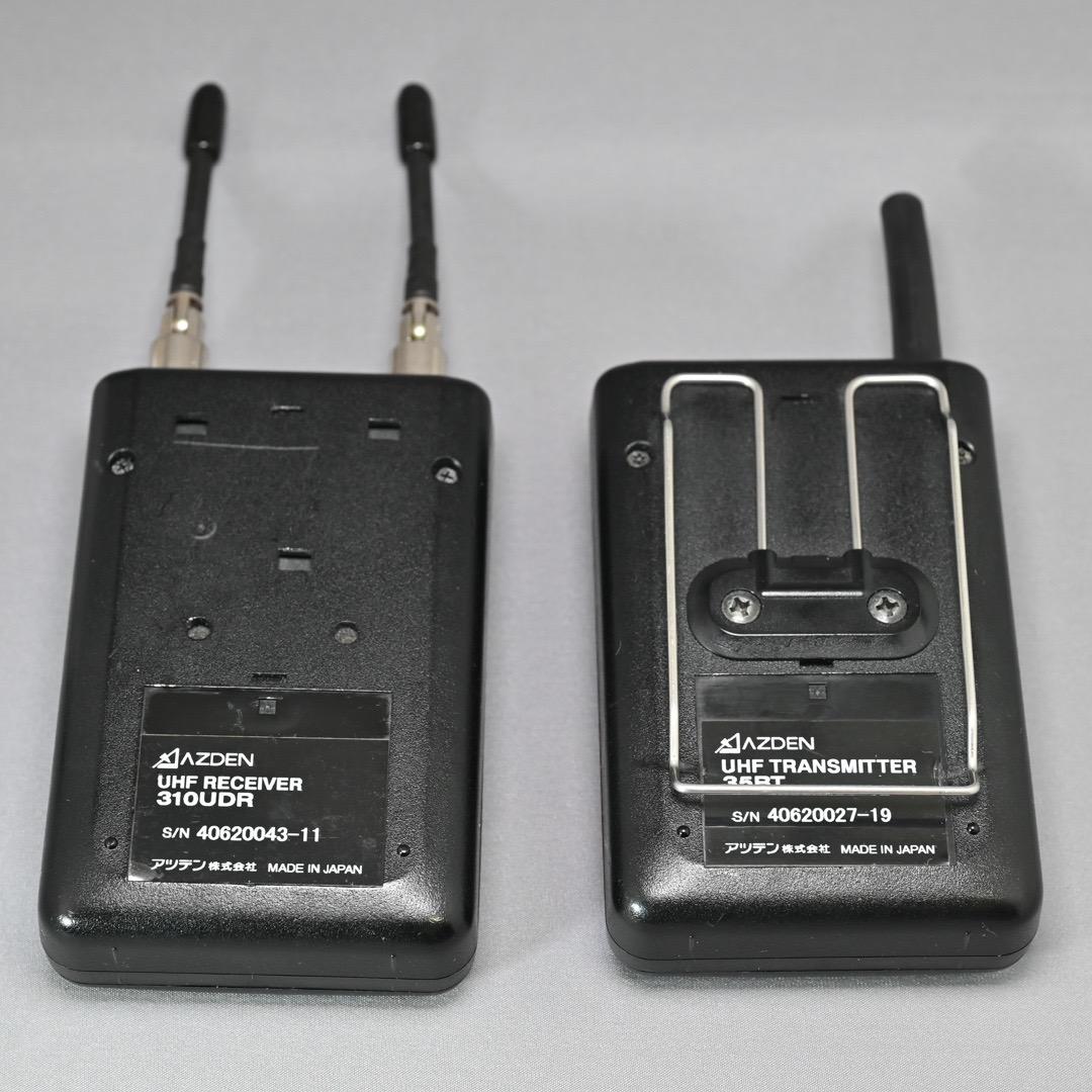 AZDEN アツデン 310UDR+35BT ワイヤレスマイクセット