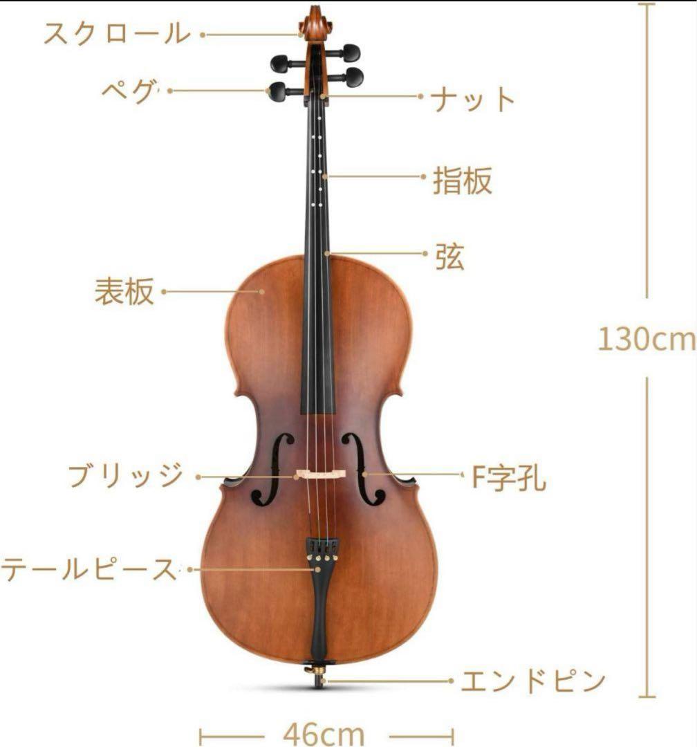 初心者　チェロセット 4/4