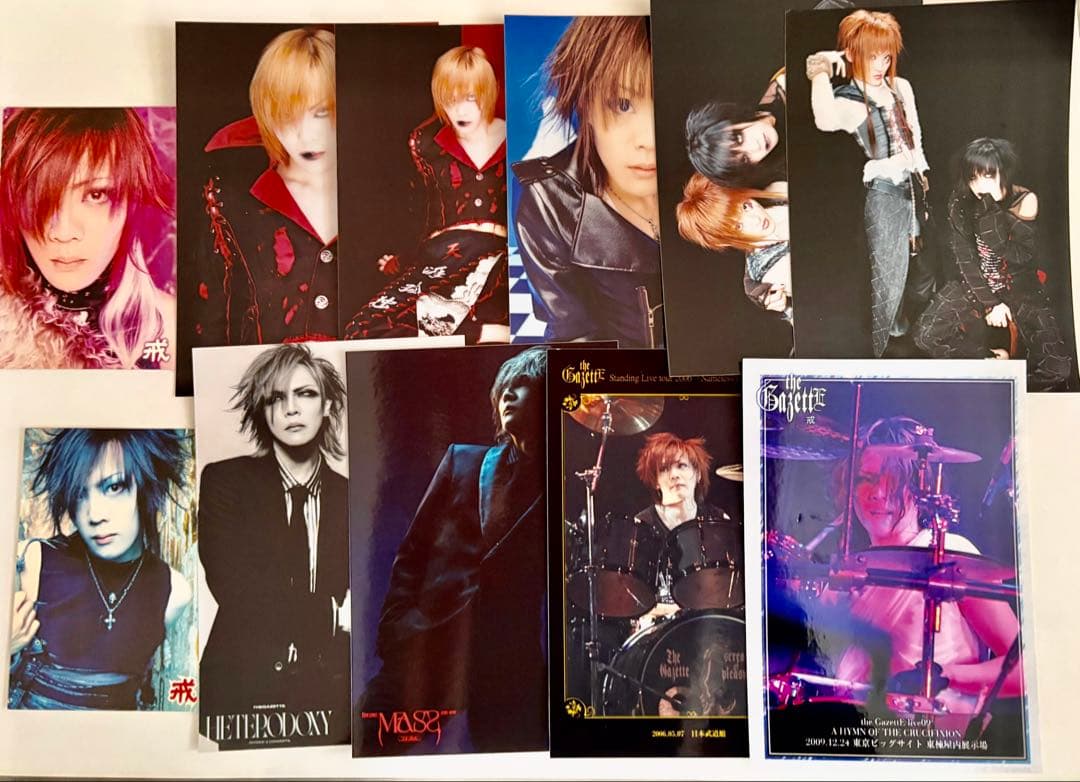 the GazettE 戒 直筆サイン・ベアキー&Tシャツ新品未開封等