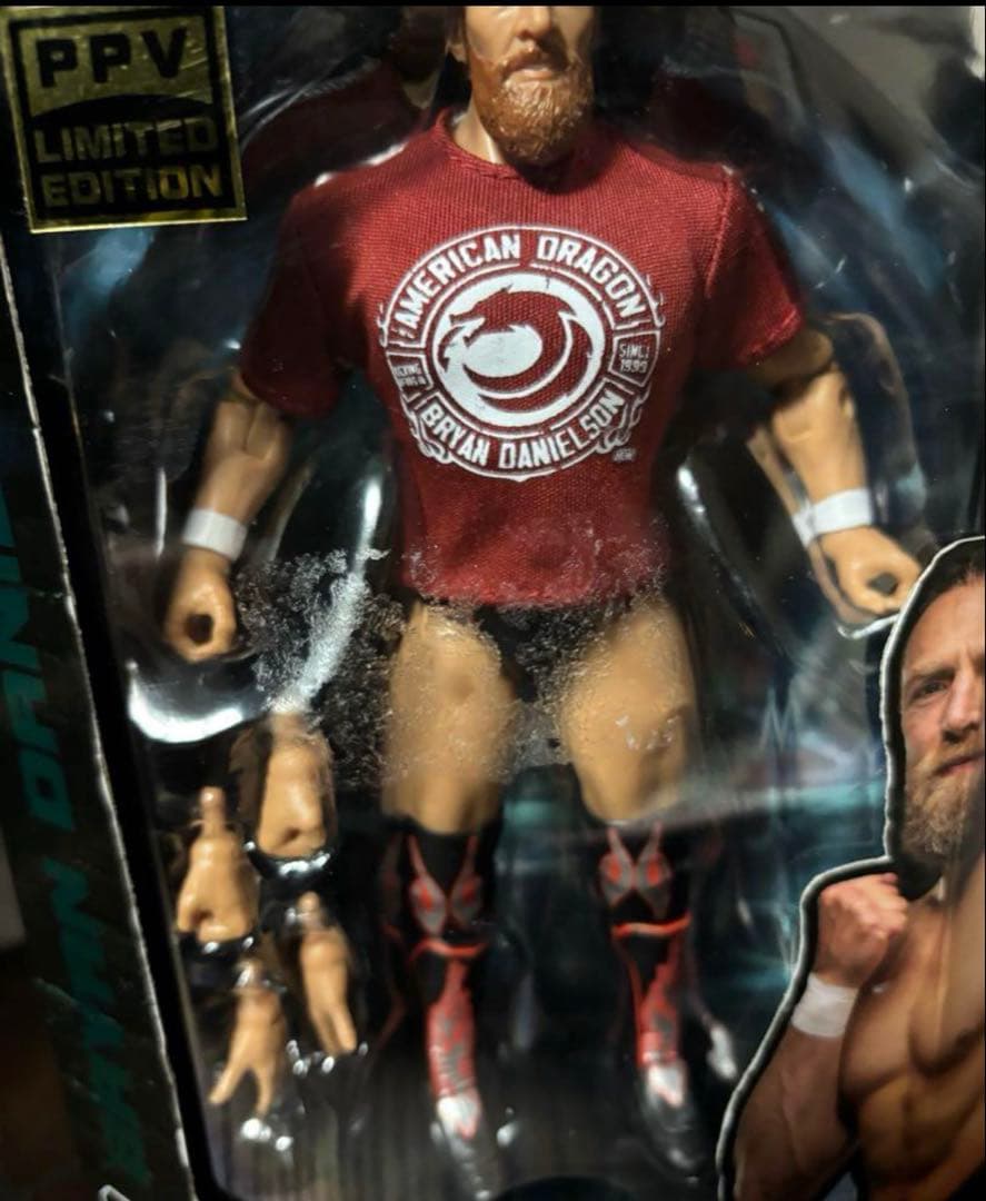 WWE MANKIND フィギュア　マテル　AEW ダニエル・ブライアン