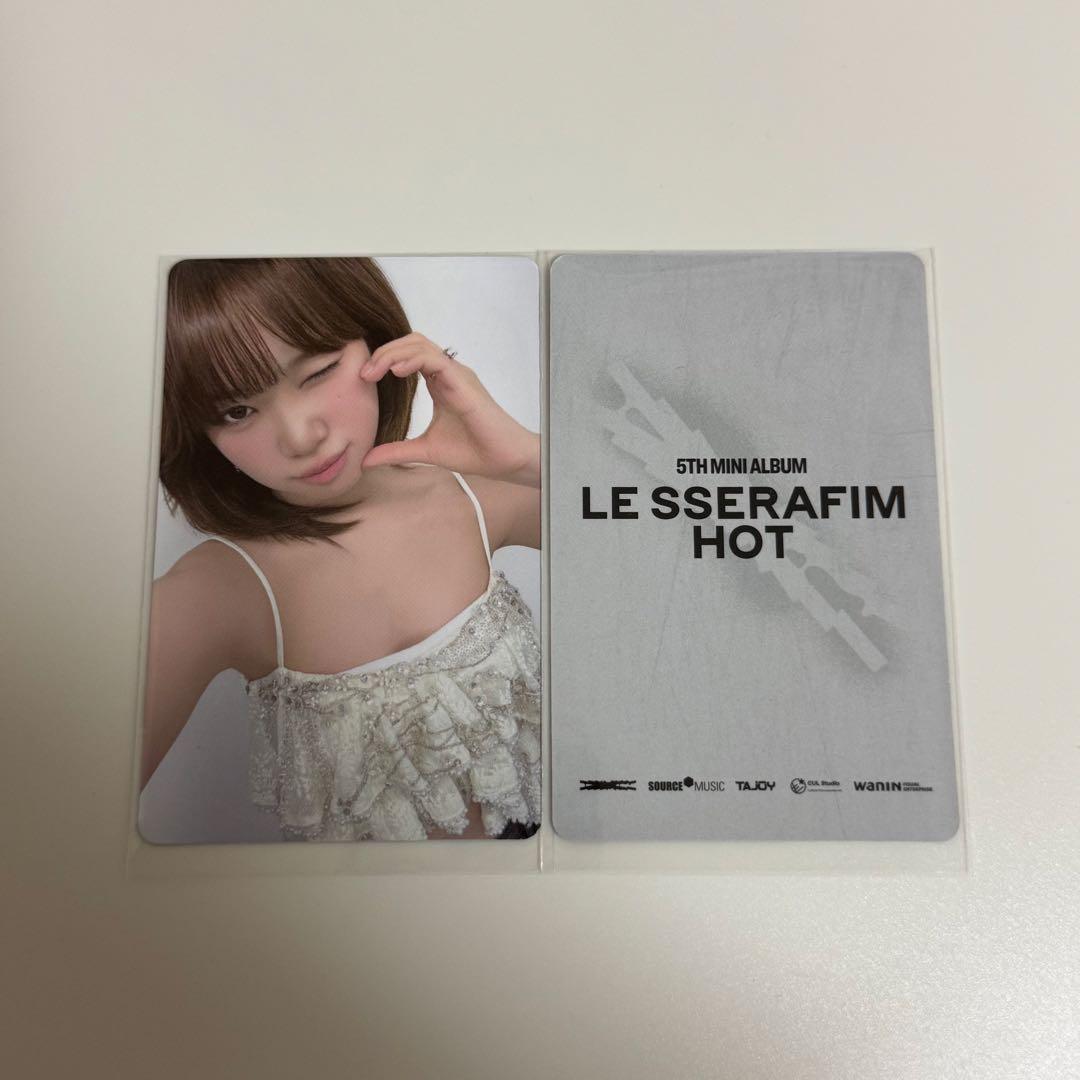 LE SSERAFIM ルセラ HOT 台北 台湾サイン会限定トレカ チェウォン