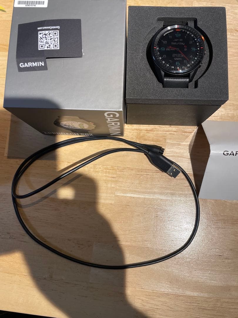 GARMIN ガーミン スマートウォッチ S62 ブラック G