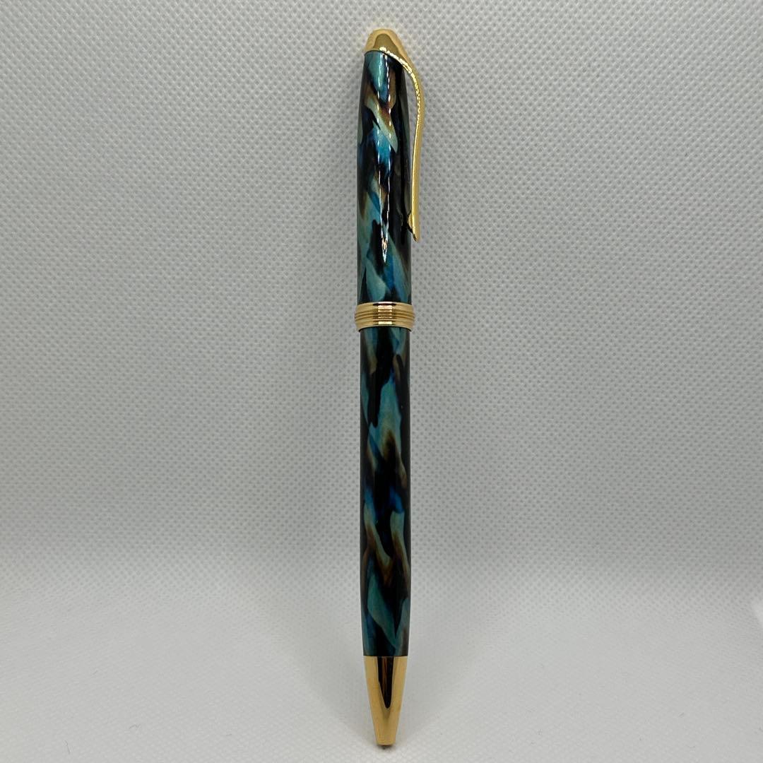 cross ピナクル ピーコックブルー ボールペン
