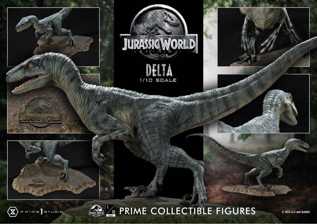 N*e様 プライムコレクタブルフィギュア ジュラシックワールド デルタ ジュラシ