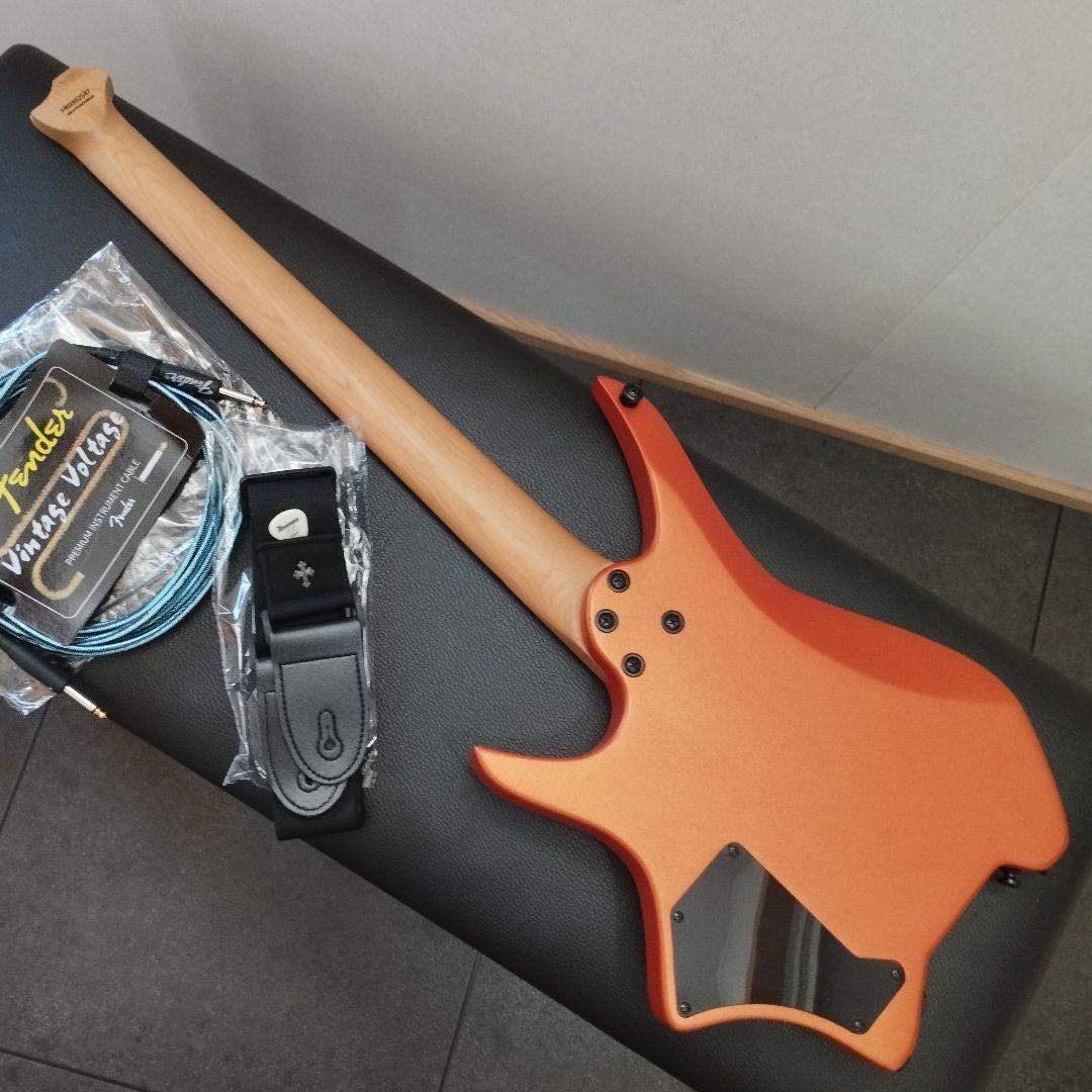 ほぼ未使用 ヘッドレスギター HEX N400