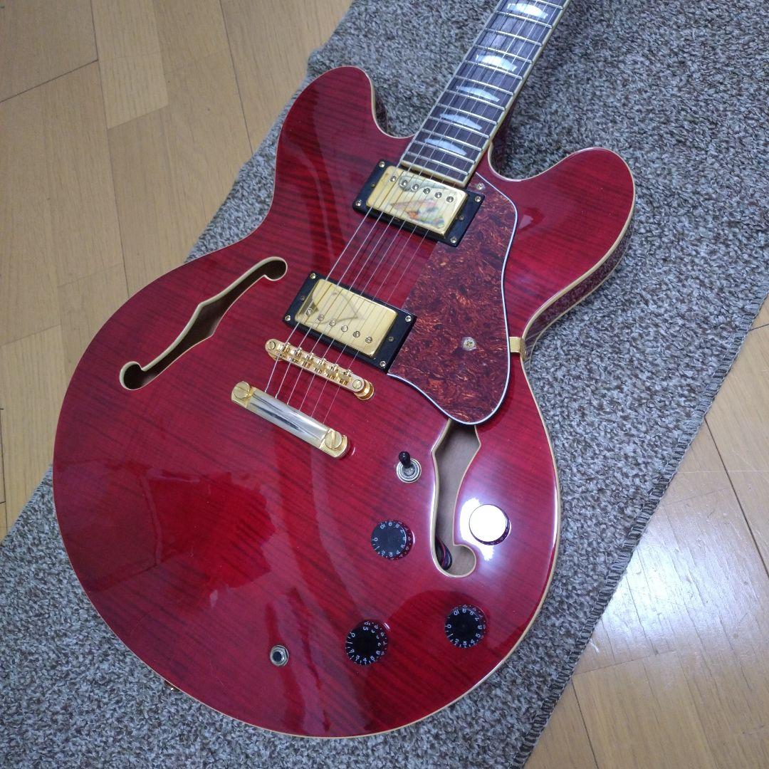 Bacchus セミアコ BSA-1200 エレキギター フルアコ