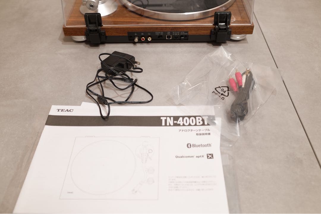 【期間限定特価】TEAC TN-400BT アナログターンテーブル
