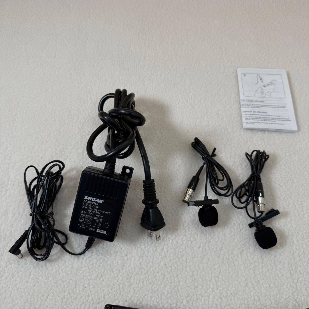 動作確認済　SHURE SVX88 SVX1 JB1 ワイヤレスシステム