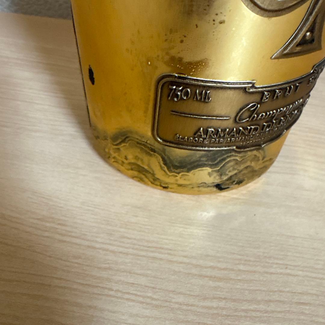 s　箱付き　Armand de Brignac シャンパン 750ml