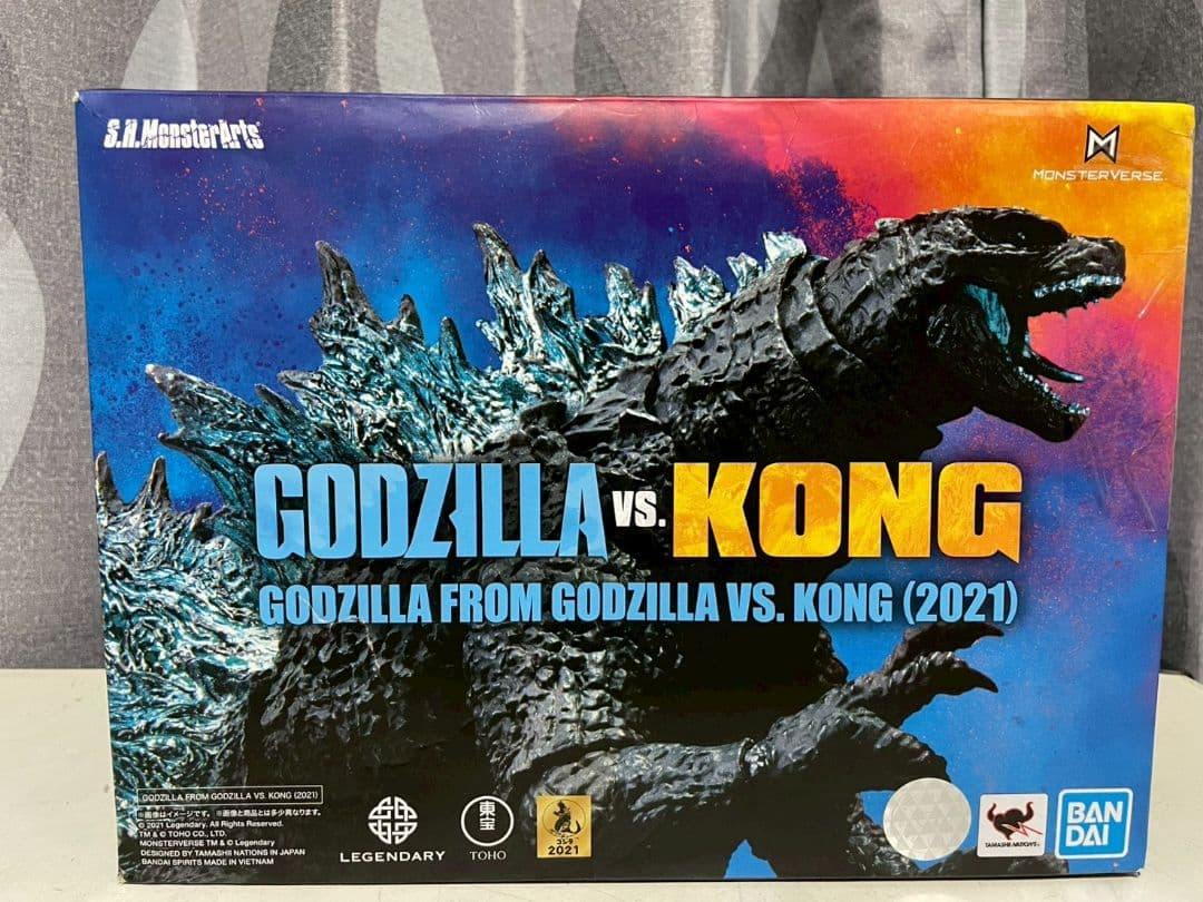 ゴジラ2021&メカゴジラ2021　SH.モンスターアーツ【中古】箱いたみ