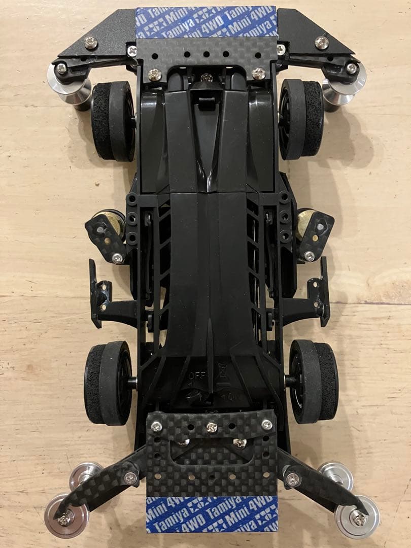 ミニ四駆 デュアルリッジ jr完成品 FM-A カスタム 未走行車