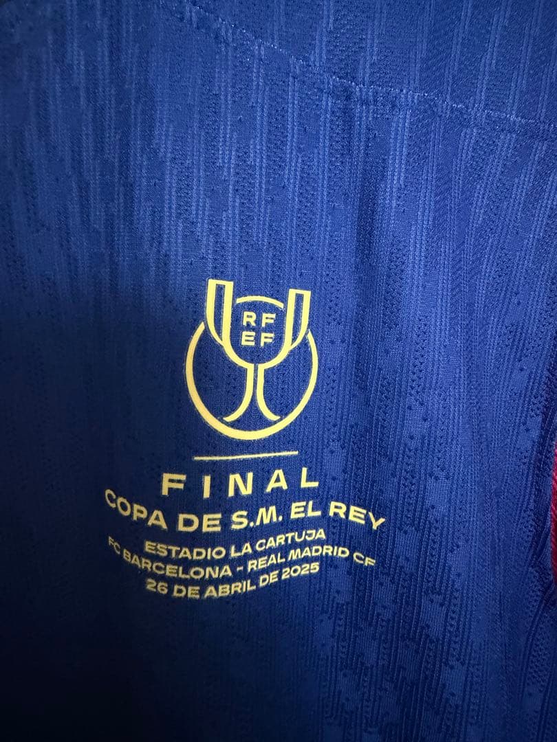 Barucelona 24/25 copadelreyヤマル　 オーセンティック
