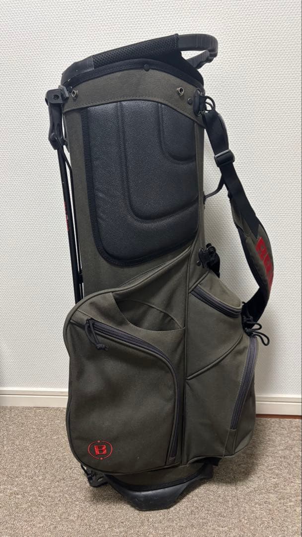 BRIEFING ゴルフバッグ・キャディバッグ オリーブグリーン