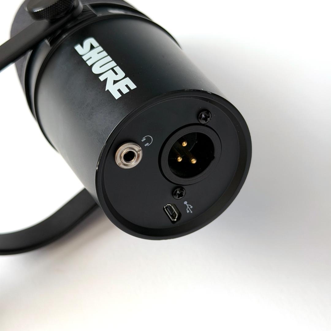 SHURE MV7 （MV7-K-J ダイナミックマイク）