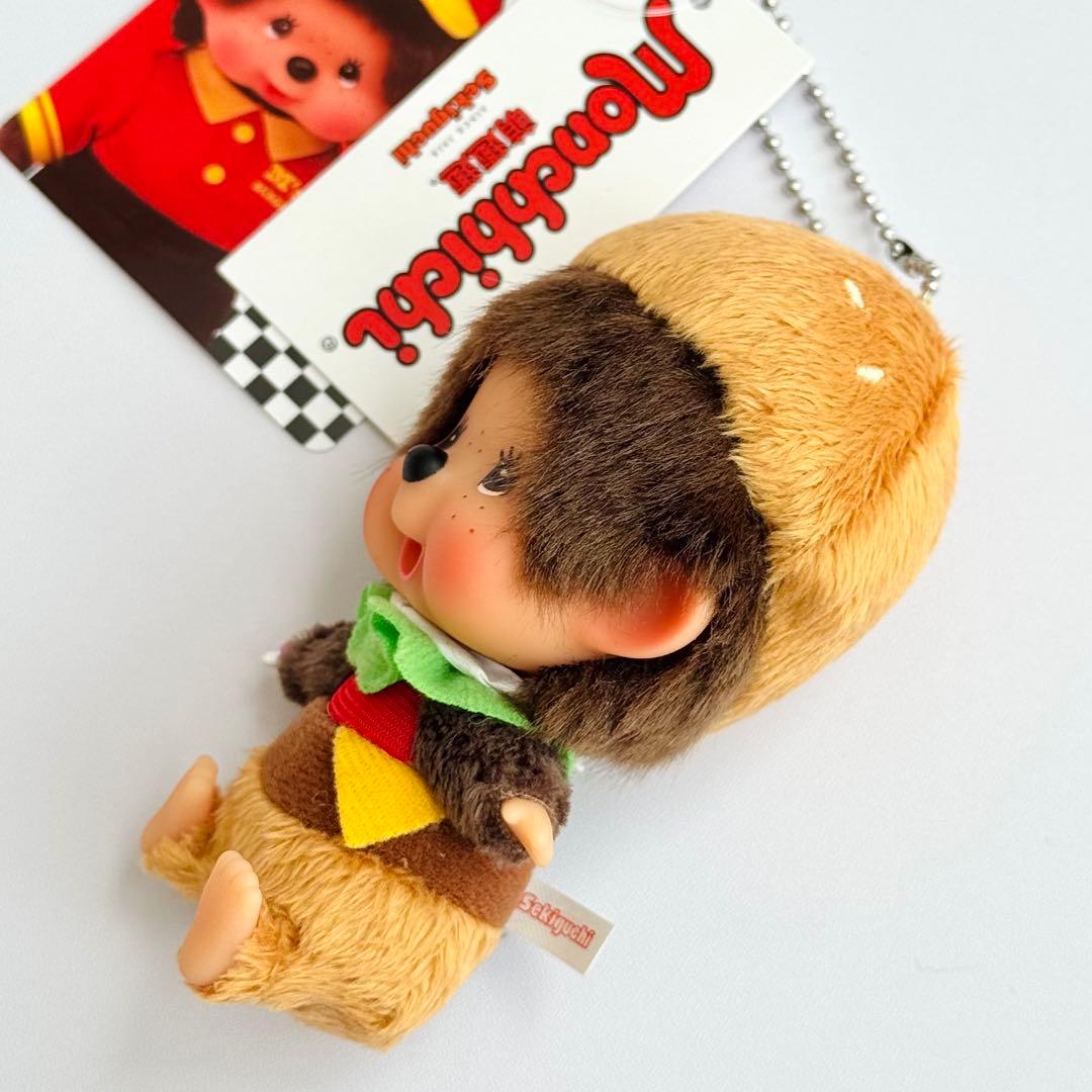【希少】モンチッチ マクドナルド ハンバーガー キーチェーン（ラスト）