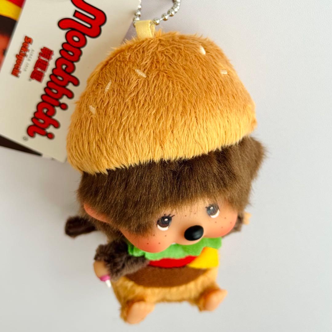 【希少】モンチッチ マクドナルド ハンバーガー キーチェーン（ラスト）