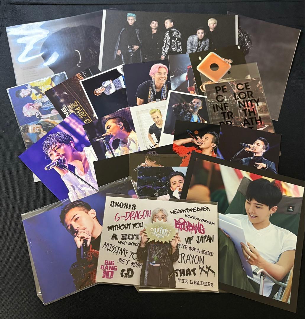 BIGBANG G-DRAGON ジヨンフォトカード グッズセット