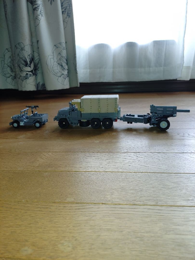 brickmania製アメリカ軍М35カーゴトラック　バトルセット