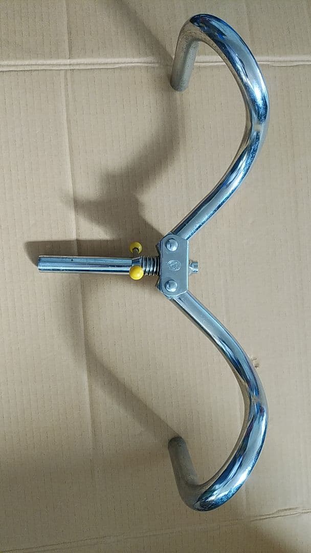 最終値引き。昭和レトロ　当時物丸石サイクル折りたたみハンドル？