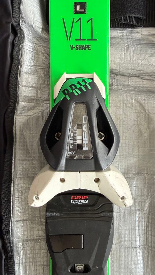 HEAD V-SHAPE V11 163㎝ GW＋ オールインワンケース